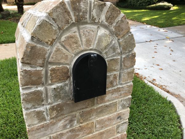 Mailbox Brickwork Repair